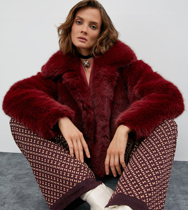 Koton  Casual Pants - Maroon Casual Pants