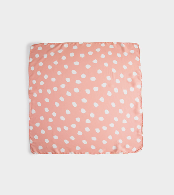 كوتون  أوشحة حرير - خوخي Silk Scarves