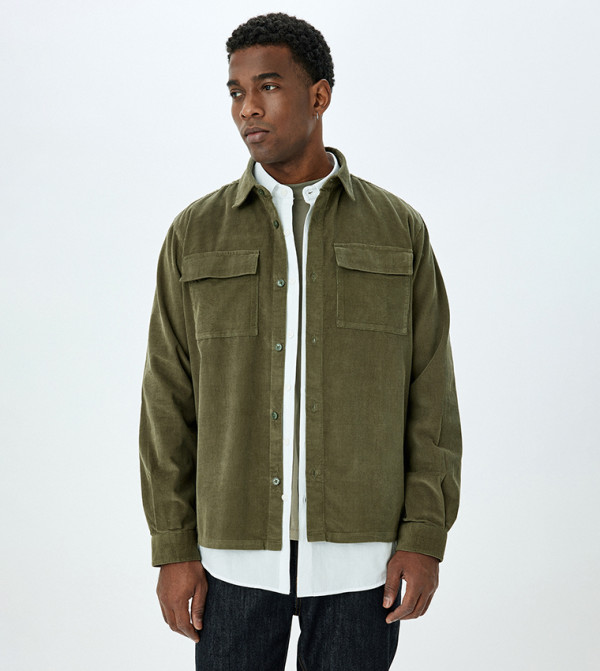 Koton  Casual Jackets - Khaki Casual Jackets