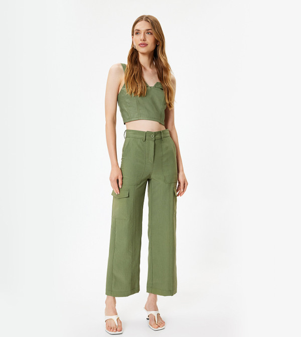 Koton  Cargos - Green Cargos