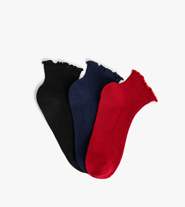 Koton  Ankle Length Socks - Red Ankle Length Socks