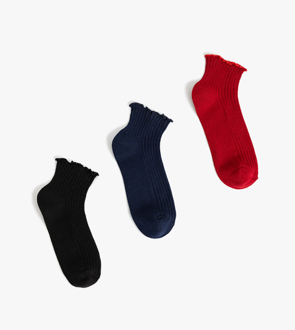 Koton  Ankle Length Socks - Red Ankle Length Socks