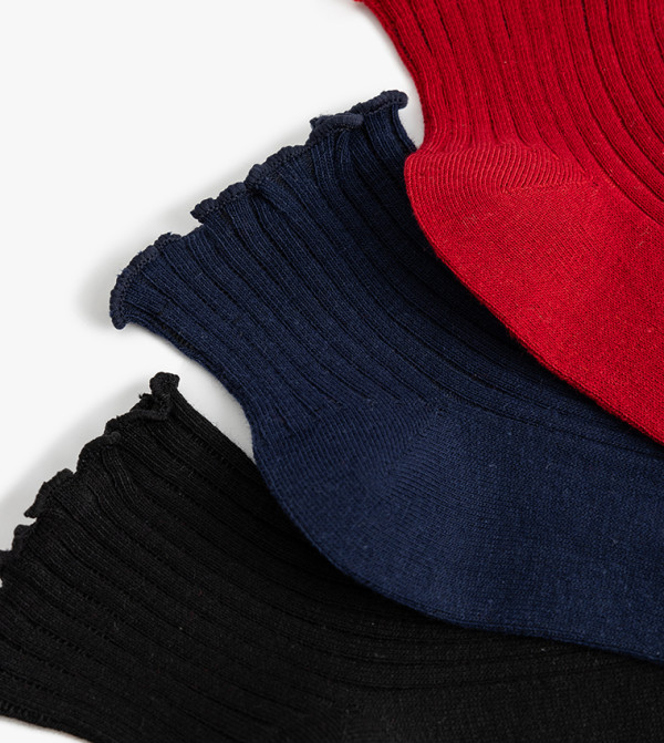 Koton  Ankle Length Socks - Red Ankle Length Socks