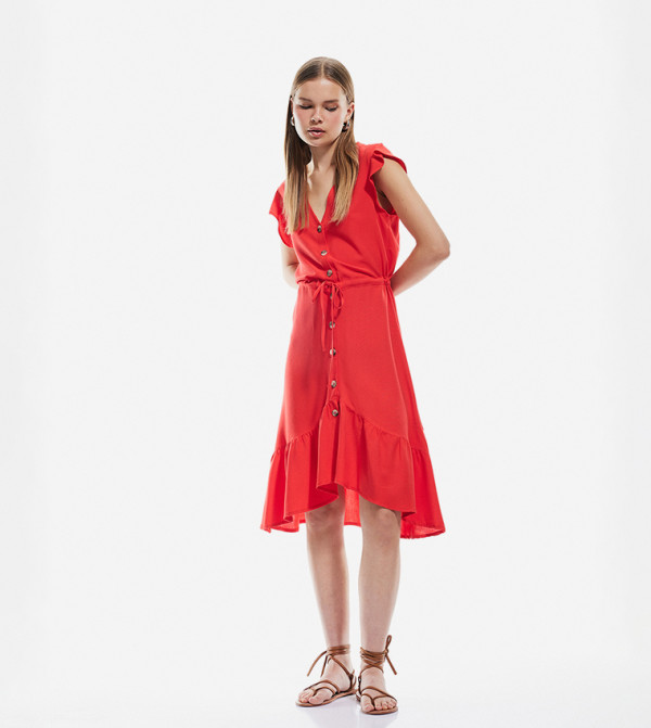 Koton  Mini Dresses - Red Mini Dresses