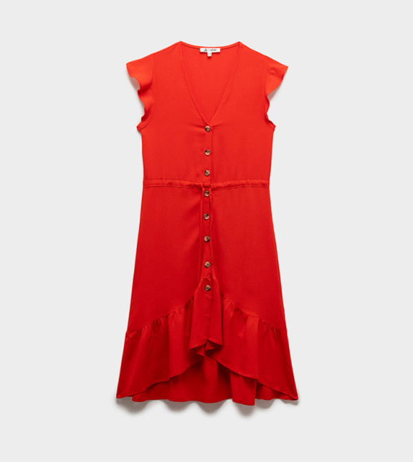 Koton  Mini Dresses - Red Mini Dresses