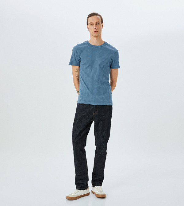 Koton Koton - Blue Casual T-Shirts
