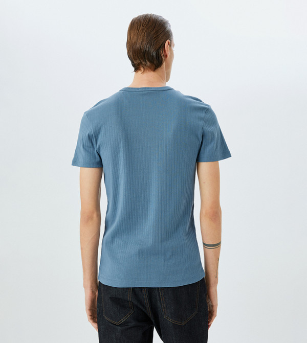 Koton Koton - Blue Casual T-Shirts