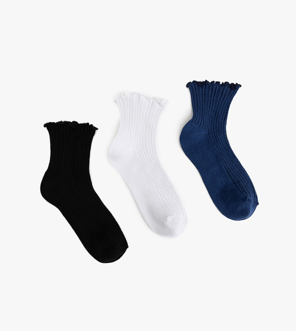 Koton  Ankle Length Socks - Black Ankle Length Socks