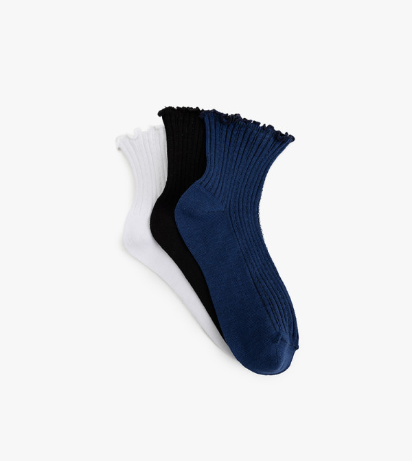 Koton  Ankle Length Socks - Black Ankle Length Socks
