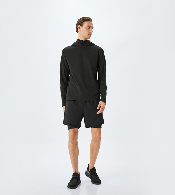 Koton  Shorts - Black Shorts
