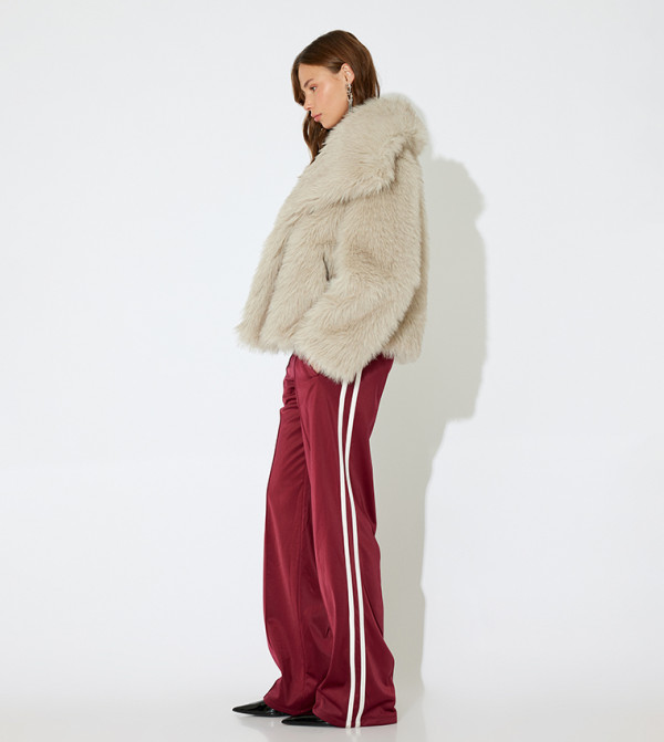 كوتون  ملابس رياضة - ماروني Track Pants & Joggers