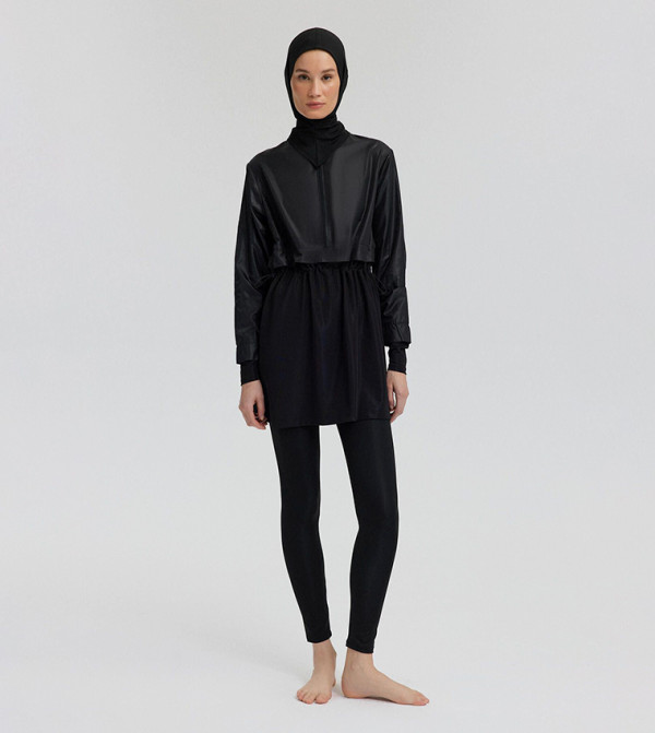 Touché Privé Touché Privé - Black Hijab Swimsuit