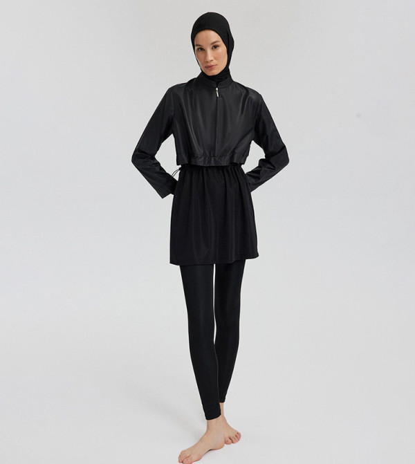 Touché Privé Touché Privé - Black Hijab Swimsuit