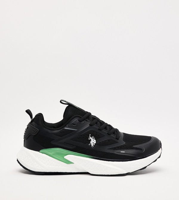 U.S. Polo Assn. U.S. POLO ASSN. - Black Low Top