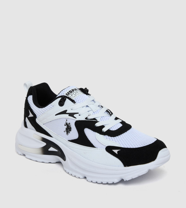 U.S. Polo Assn. U.S. POLO ASSN. - White Low Top