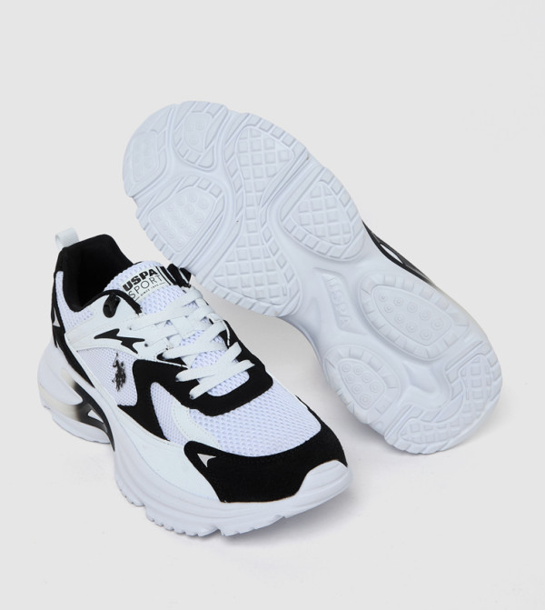U.S. Polo Assn. U.S. POLO ASSN. - White Low Top