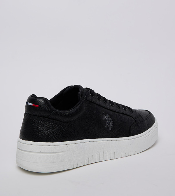 U.S. Polo Assn. U.S. POLO ASSN. - Black Low Top