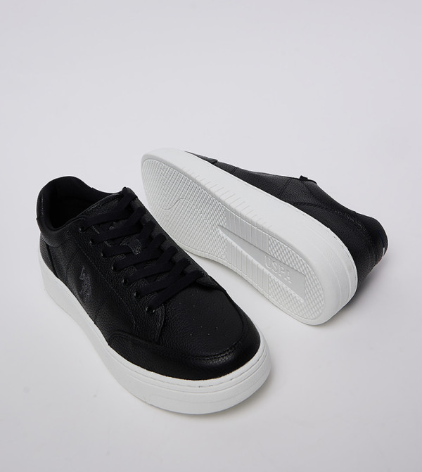 U.S. Polo Assn. U.S. POLO ASSN. - Black Low Top