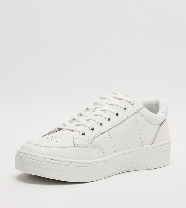 U.S. Polo Assn. U.S. POLO ASSN. - White Low Top