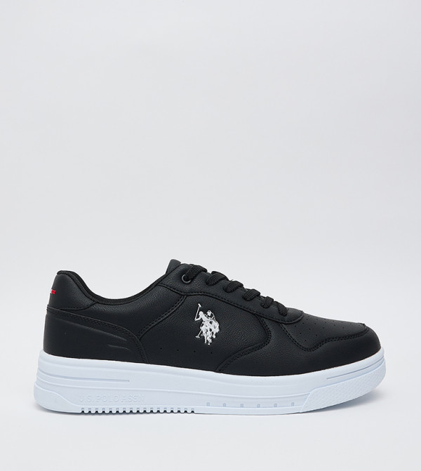 U.S. Polo Assn. U.S. POLO ASSN. - Black Low Top