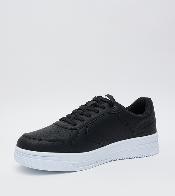 U.S. Polo Assn. U.S. POLO ASSN. - Black Low Top