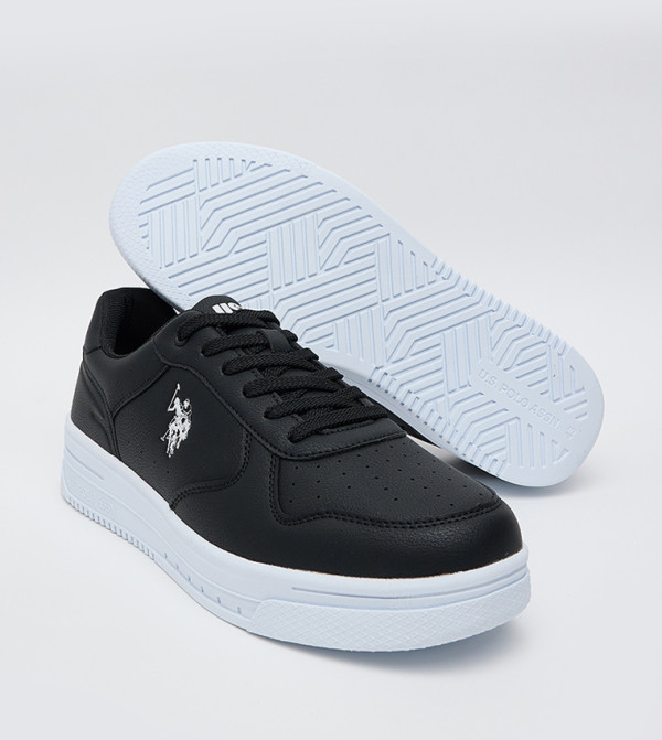 U.S. Polo Assn. U.S. POLO ASSN. - Black Low Top