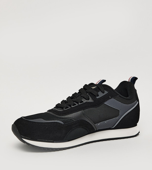 U.S. Polo Assn. U.S. POLO ASSN. - Black Low Top