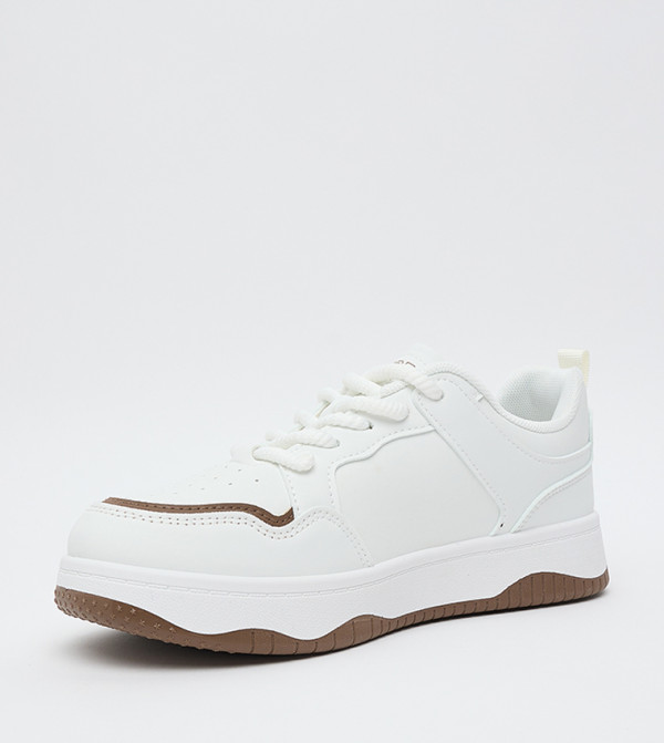 U.S. Polo Assn. U.S. POLO ASSN. - White Low Top
