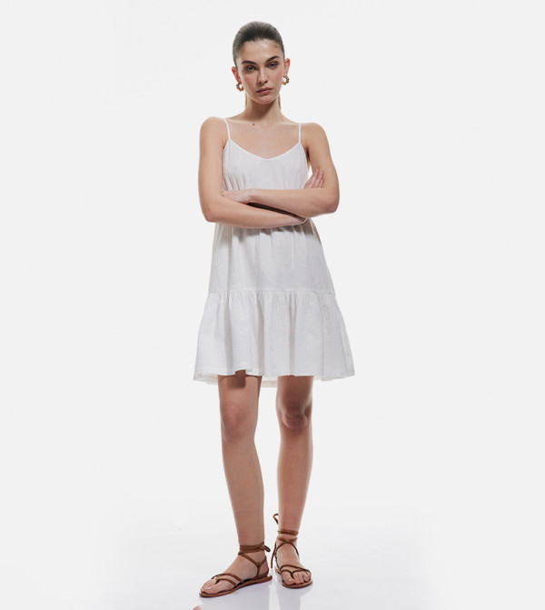Koton Koton - White Mini Dresses
