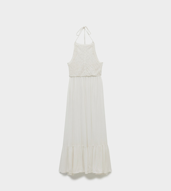 Koton  maxi-summer-edits - Beige Maxi Dresses