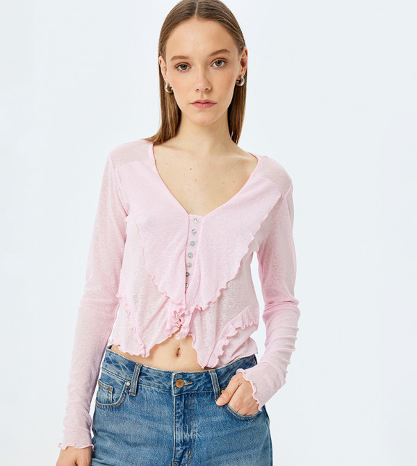 Koton  Clothing - Beige Casual Tops