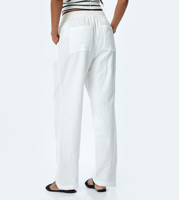 Koton  Clothing - White Casual Pants