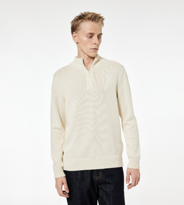 كوتون  سترات و كارديغانات  - بيج Sweaters