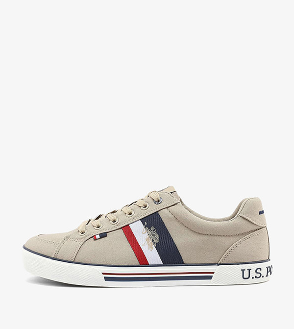 U.S. POLO ASSN. U.S. POLO ASSN. - Beige Low Top