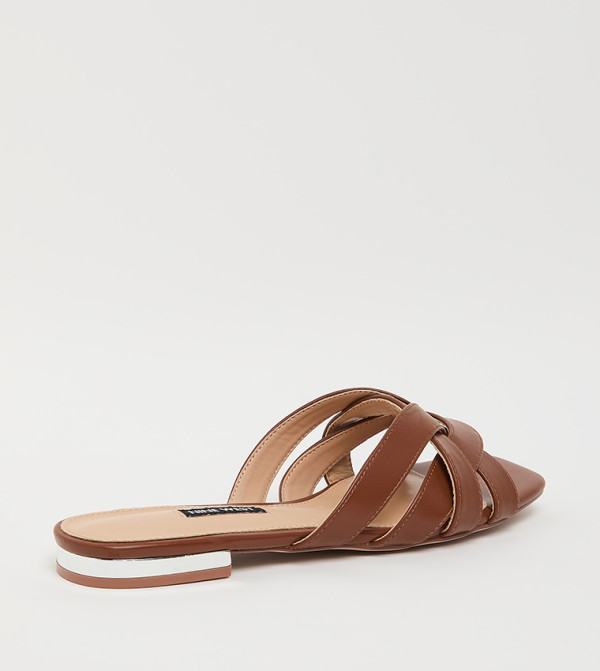 Nine West  Shoes - Tan Flat Sandals