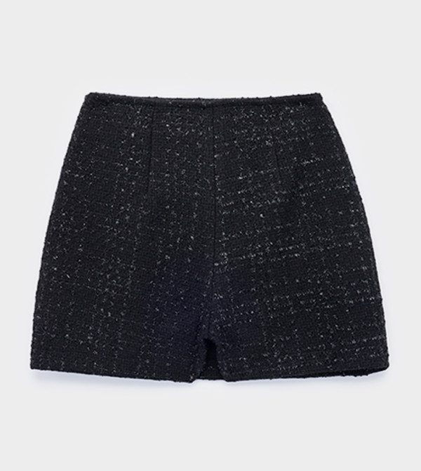 كوتون تنانير قصيرة - أسود Mini Skirts