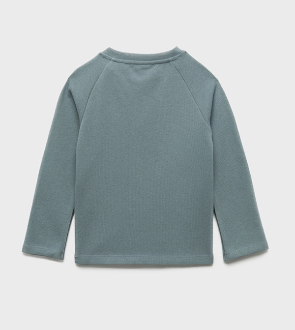 Koton  Winterwear & Outerwear - Blue Sweatshirts
