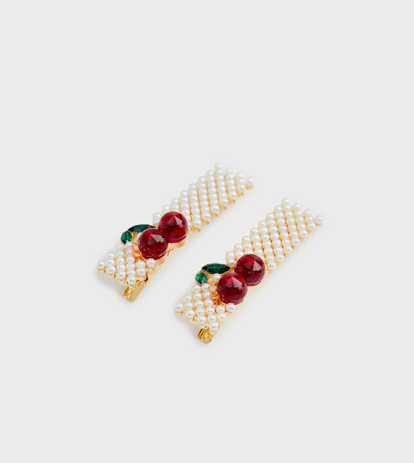 Koton  Hair Accessories - White Hair Clips