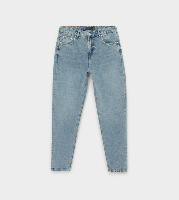 كوتون كوتون - كحلي Straight Jeans