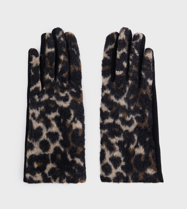 Koton  Gloves - Black Knit