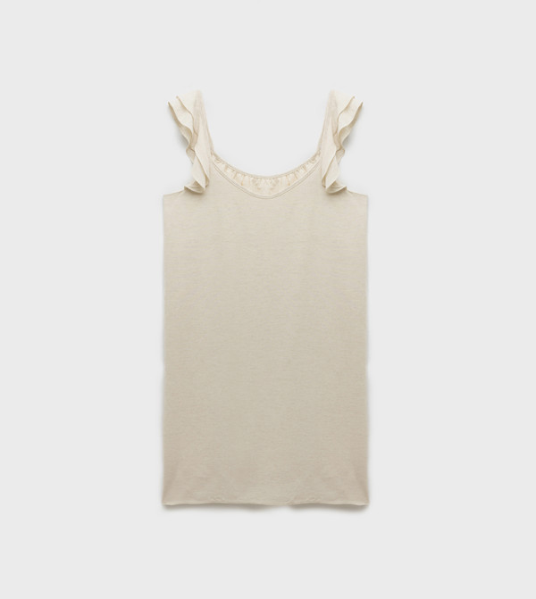 Koton  Mini Dresses - Beige Mini Dresses