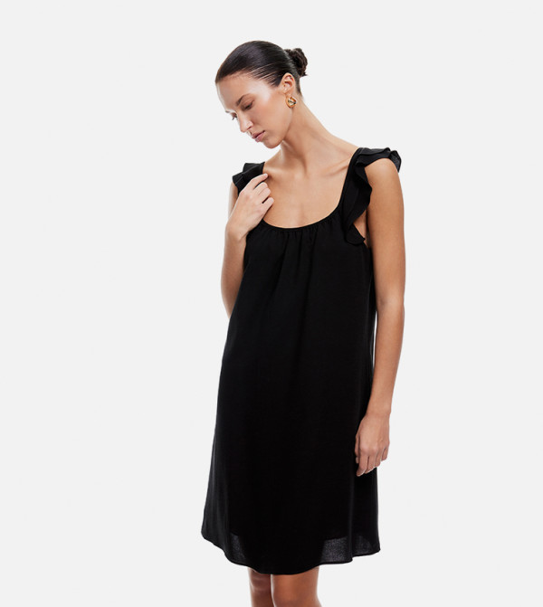 Koton  Mini Dresses - Black Mini Dresses
