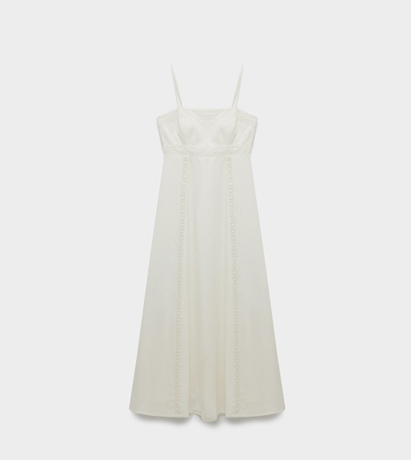 Koton  maxi-summer-edits - Beige Maxi Dresses