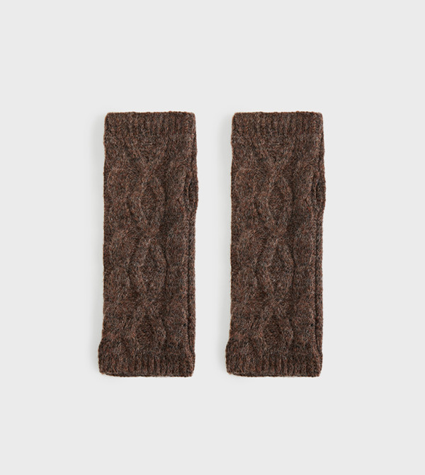 Koton  Gloves - Brown Knit