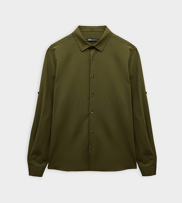 Koton - Khaki Casual Shirts