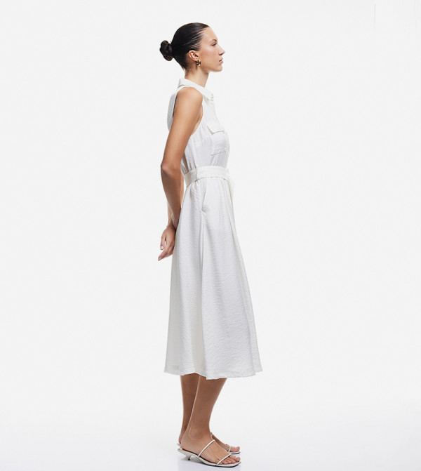 Koton  Clothing - White Shirt & T-Shirt Dresses