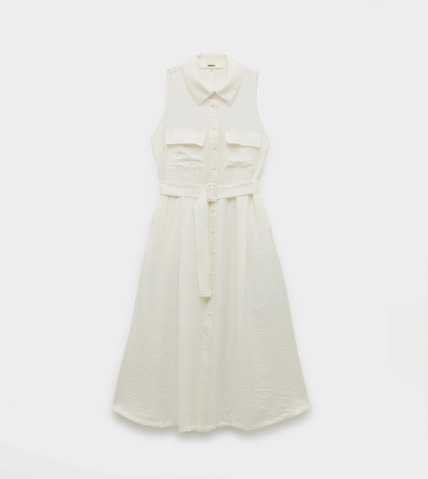 Koton  Clothing - White Shirt & T-Shirt Dresses