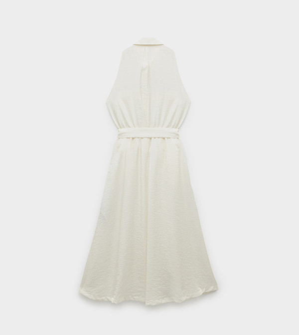 Koton  Clothing - White Shirt & T-Shirt Dresses