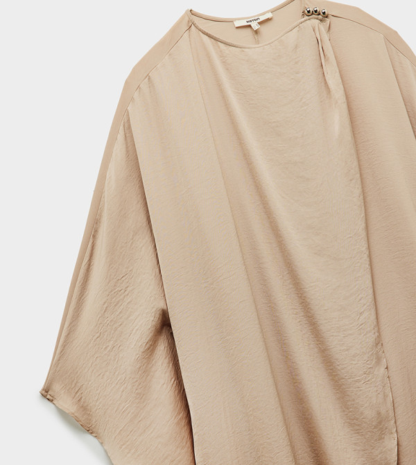 Koton  kaftan-dresses-w - Beige Maxi Dresses