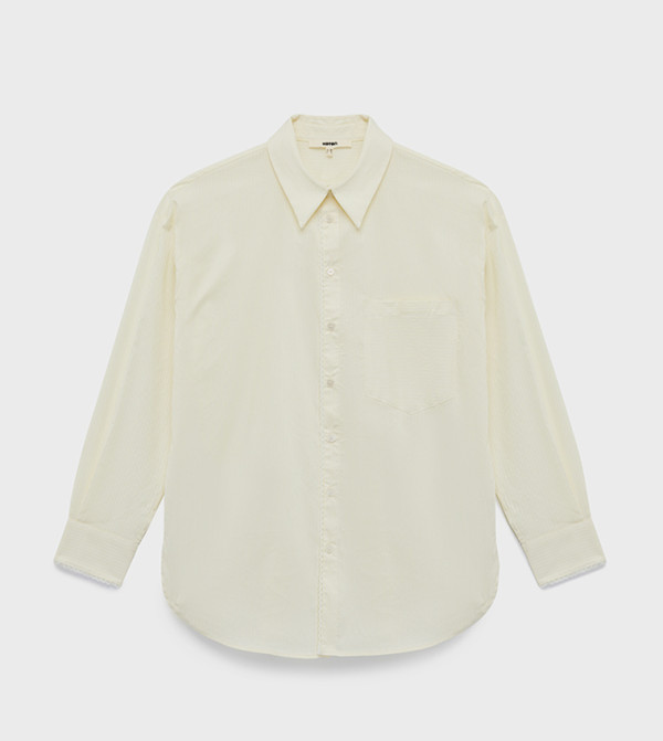 كوتون  ملابس حوامل - أصفر قمصان